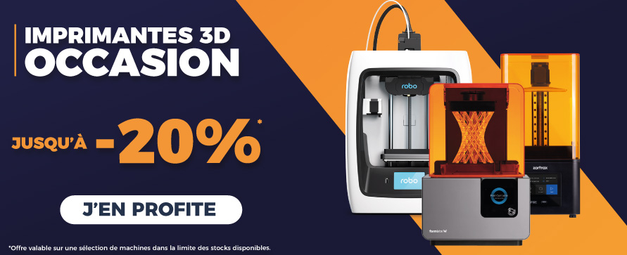 Imprimantes 3D occasion